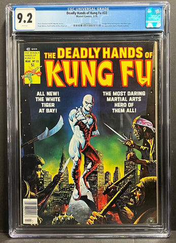 Deadly Hands of Kung Fu #22 CGC 9.2