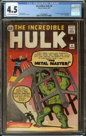 Incredible Hulk #006 CGC 4.5