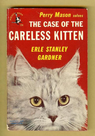 Pocket Book 724 Case of the Careless Kitten VG/F