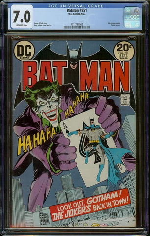 Batman #251 CGC 7.0