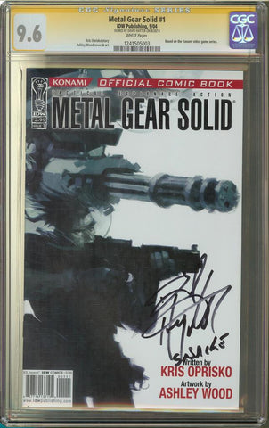 Metal Gear Solid #1 CGC 9.6 SS