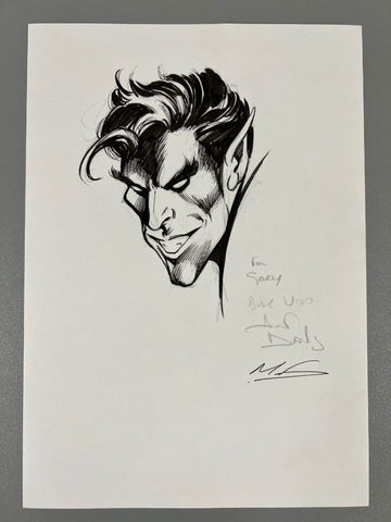 Alan Davis/Mark Farmer- Nightcrawler Sketch