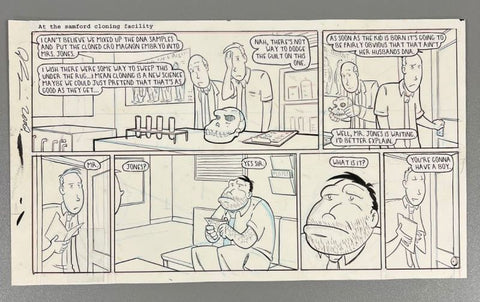 Doug Paszkiewicz Original Strip Art
