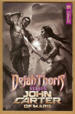 Dejah Thoris vs. John Carter of Mars #1 1:50 Variant NM-/NM