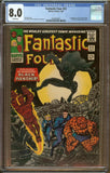 Fantastic Four #52 CGC 8.0