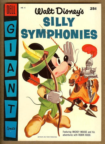 Dell Giant Comics: Silly Symphonies #6 F/VF