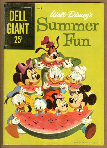 Dell Giant Comics: Summer Fun #2 VG