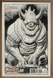 Monsters Unleashed #1 Retailer Party Sketch Variant VF/NM