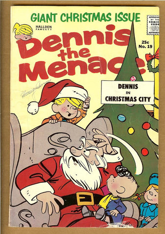 Dennis the Menace Giant Christmas Issue #19 VG