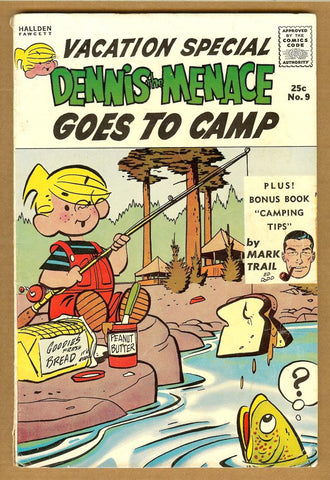 Dennis the Menace Goes to Camp #9 G/VG
