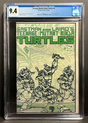 Teenage Mutant Ninja Turtles #4 CGC 9.4