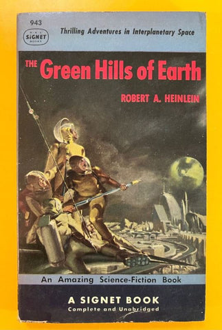 Signet 943 The Green Hills of Earth VG/F