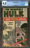 Incredible Hulk #004 CGC 4.0