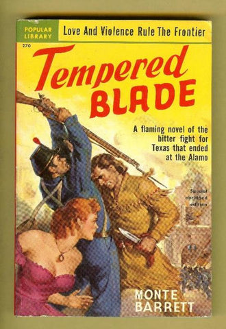 Popular Library 270 Tempered Blade VG Monte Barrett