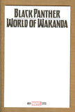 Black Panther World of Wakanda #1 Blank Sketch Cover NM/NM+