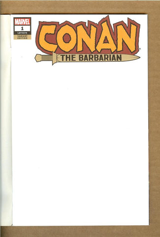 Conan the Barbarian #1 Blank NM/NM+