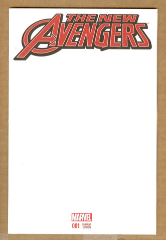 New Avengers #1 Blank Sketch Cover NM/NM+