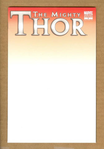 Mighty Thor #1 Blank Sketch Cover NM/NM+