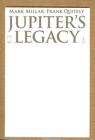 Jupiter's Legacy #1 Blank Sketch Cover NM/NM+