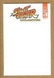 Street Fighter Unlimited #1 Blank Sketch Cover NM/NM+