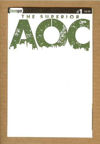 Superior AOC #1 Blank Sketch Cover NM/NM+