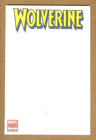 Wolverine #1 Blank Cover NM/NM+
