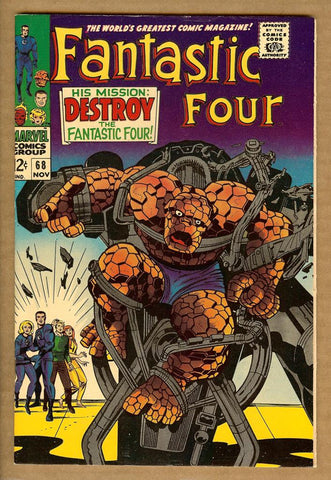 Fantastic Four #68 VF+