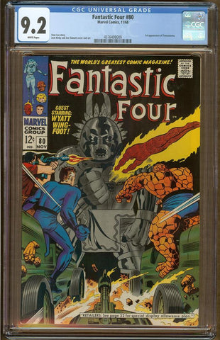 Fantastic Four #80 CGC 9.2