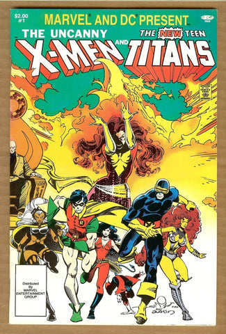 Marvel and DC Present The Uncanny X-Men and The New Teen Titans #1 F+