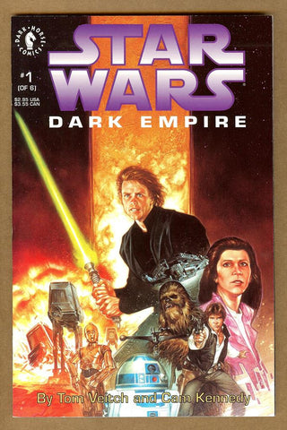 Star Wars Dark Empire #1 2nd Print NM-