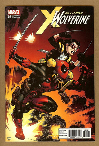 All New Wolverine #21 1:10 Variant NM-