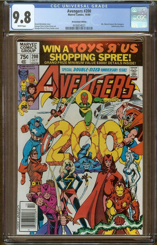 Avengers #200 Newsstand Edition CGC 9.8