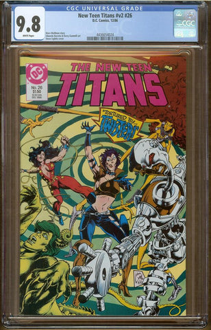 New Teen Titans v2 #26 CGC 9.8