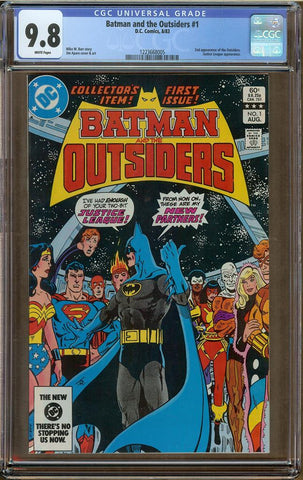 Batman and the Outsiders #1 CGC 9.8