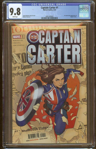 Captain Carter #1 CGC 9.8