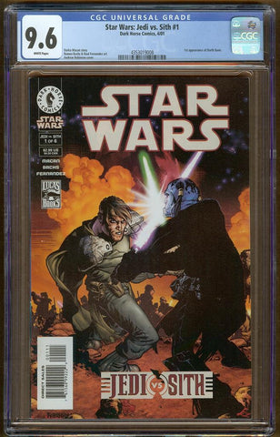 Star Wars: Jedi vs. Sith #1 CGC 9.6