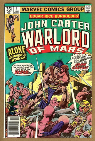 John Carter Warlord of Mars #06 NM-