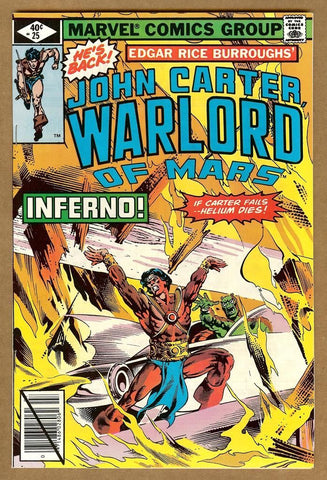 John Carter Warlord of Mars #25 VF