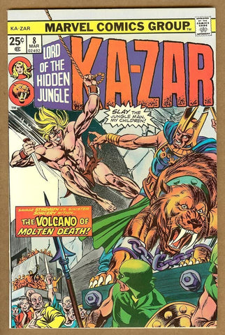 Ka-Zar #8 VF/NM