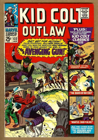Kid Colt Outlaw #132 VF+