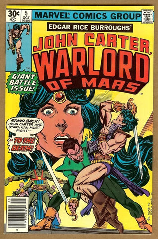 John Carter Warlord of Mars #05 VF/NM