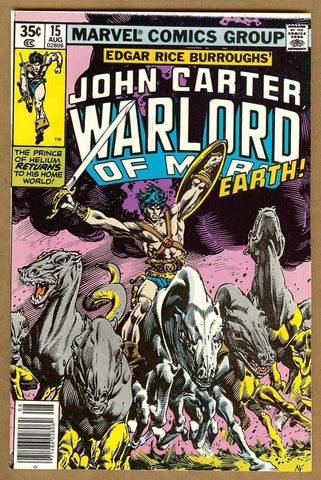 John Carter Warlord of Mars #15 NM