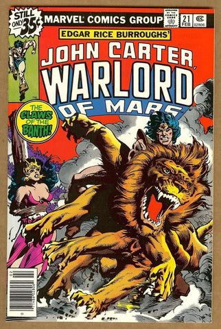 John Carter Warlord of Mars #21 VF/NM