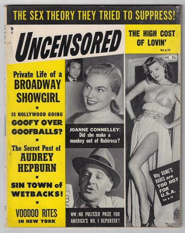 Uncensored December 1954 F+