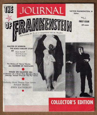 Journal of Frankenstein #1 F