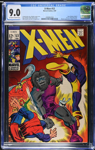 X-Men #53 CGC 9.0