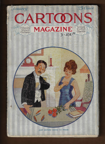 Cartoons Magazine January, 1920 VG-