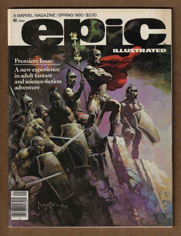 Epic Illustrated #1 VF+