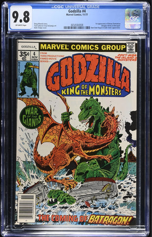Godzilla #4 CGC 9.8