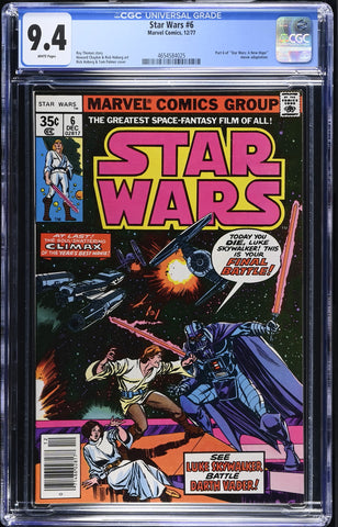 Star Wars #6 CGC 9.4
